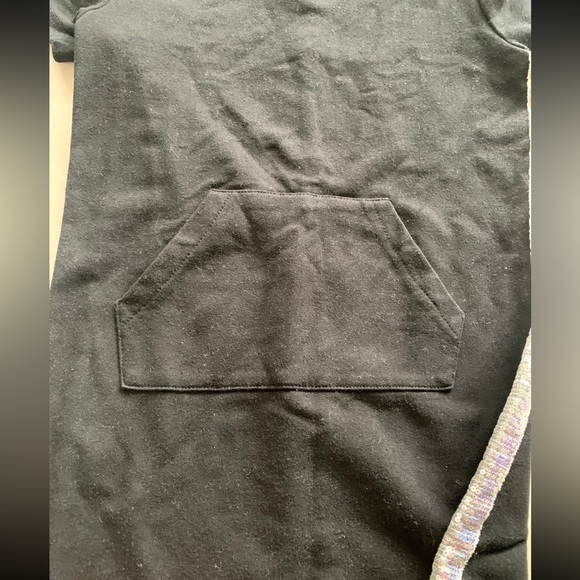 Sovereign Code Los Angeles Girls short sleeve black dress with sequins sz. 7. - Picture 4 of 9